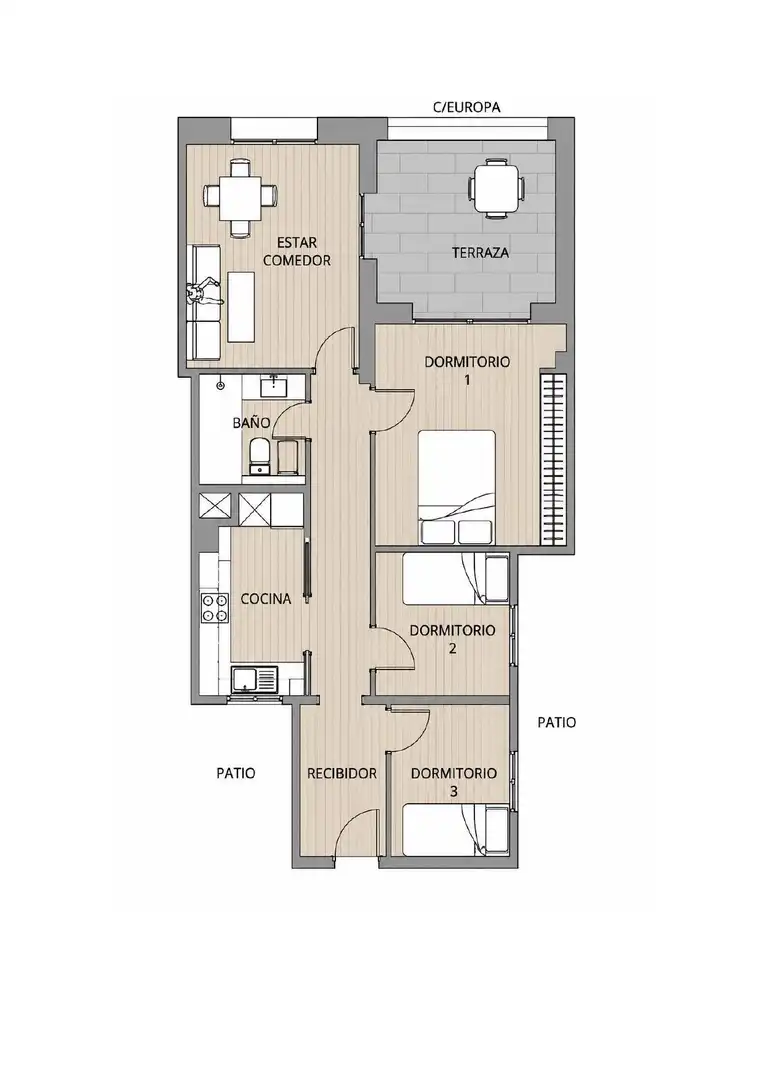 Piso en venta en Barcelona con Aire acondicionado
