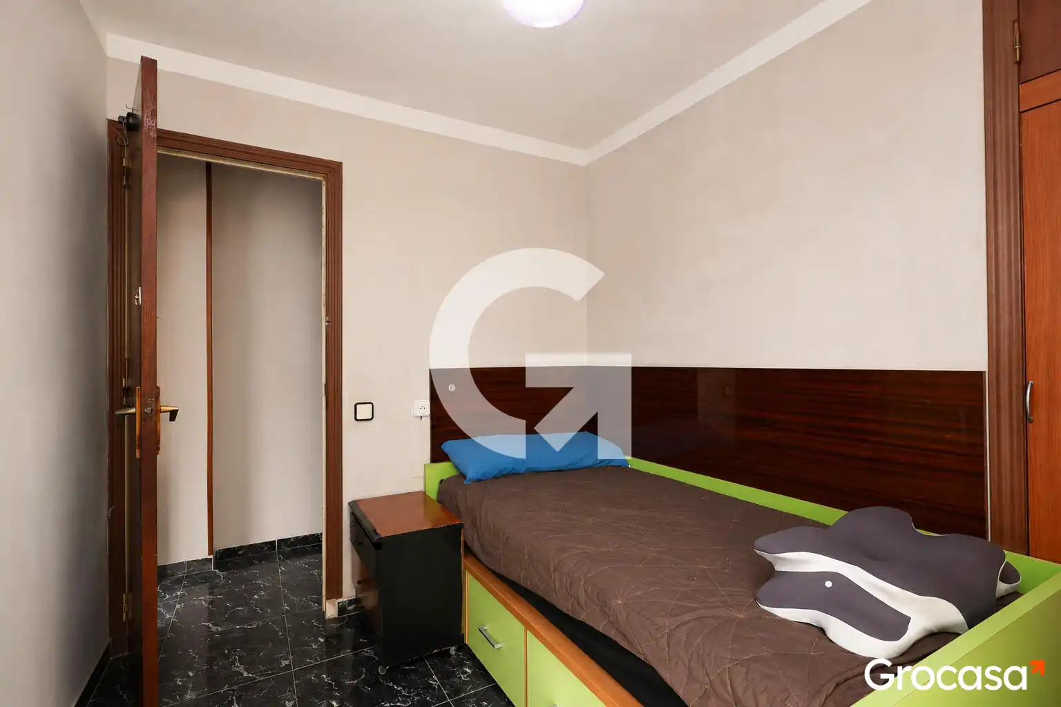 Bedroom of Flat for sale in El Prat de Llobregat  with Air Conditioner, Oven and Balcony