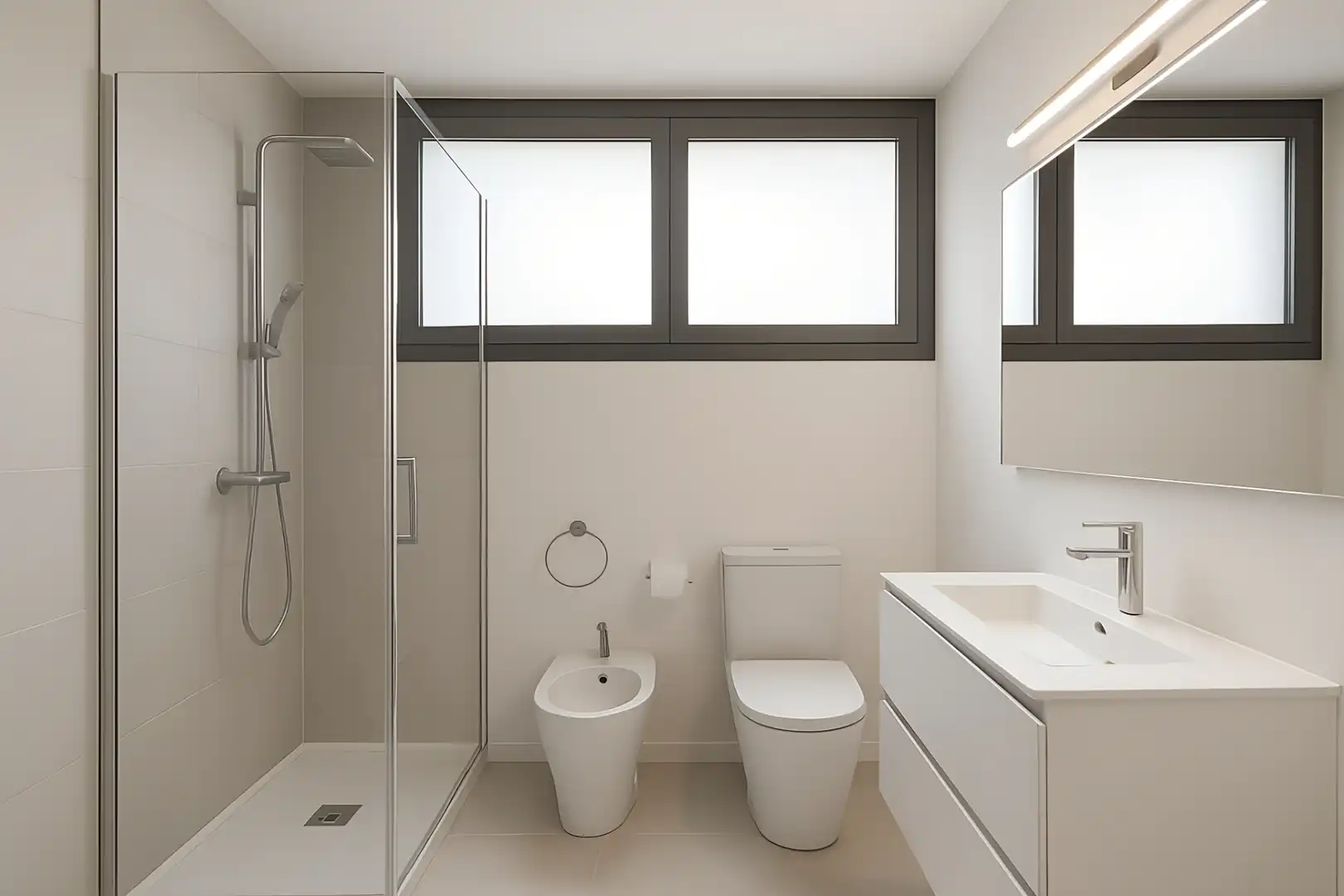 Baño de Piso en venta en Getxo  con Calefacción, Parquet y Terraza