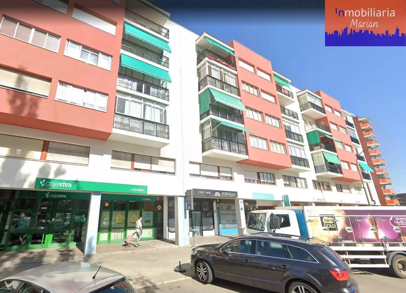 Außenansicht von Wohnung zum Verkauf in Aranda de Duero mit Heizung, Terrasse und Möbliert