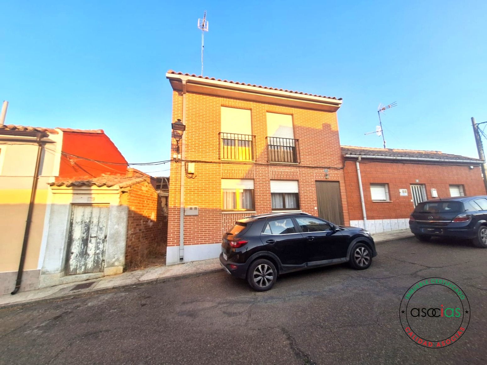 Exterior view of Single-family semi-detached for sale in Villada  with Heating