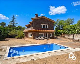 Swimming pool of House or chalet for sale in Òdena  with Heating, Private garden and Terrace