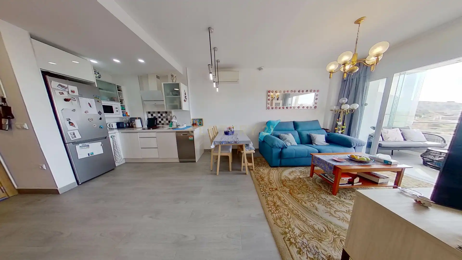 Wohnzimmer von Wohnungen zum Verkauf in Málaga mit Klimaanlage, Abstellraum und Gemeinschaftspool