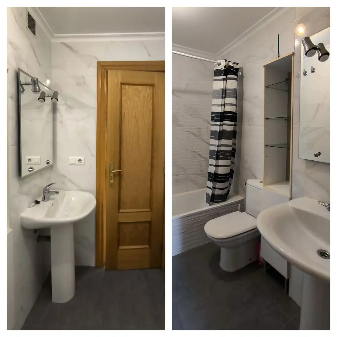 Bathroom of Flat for sale in Miengo  with Heating and Terrace