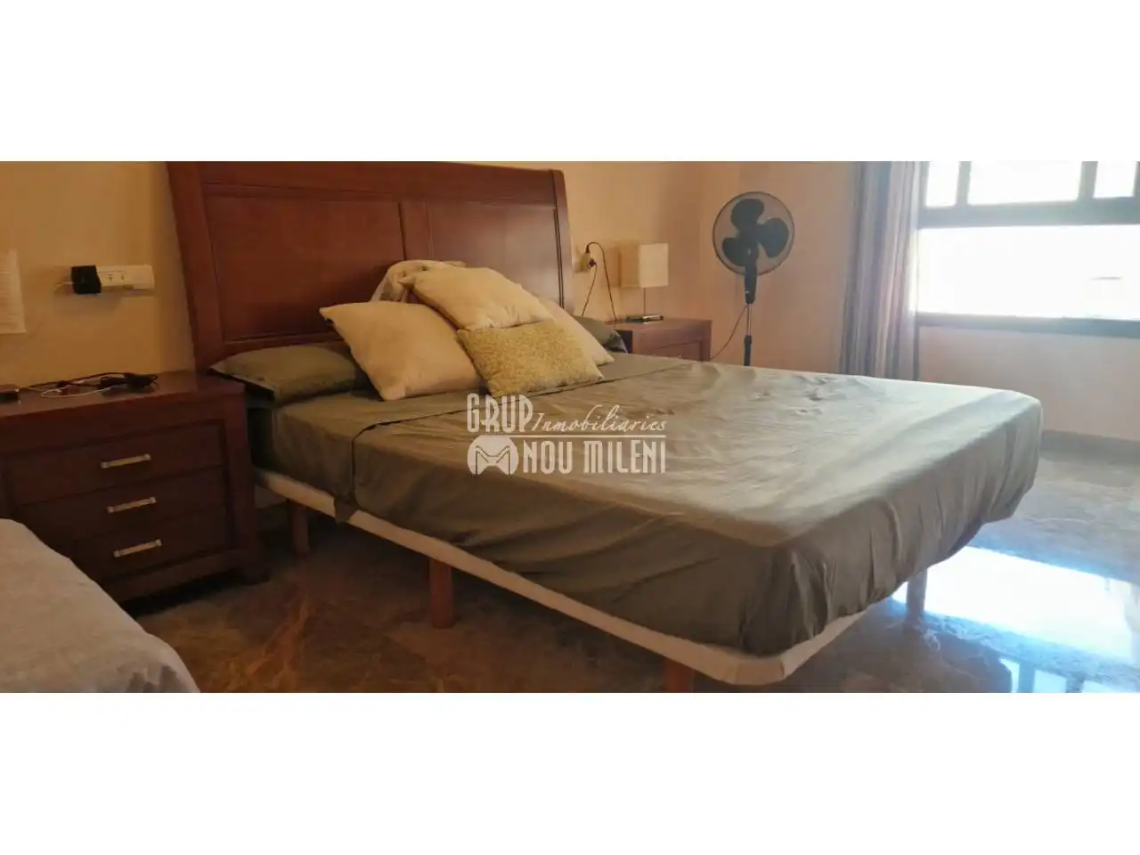 Bedroom of Flat for rent in Catarroja  with Air Conditioner, Heating and Terrace