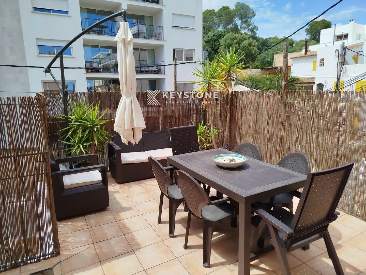 Terrace of Attic for rent in  Palma de Mallorca  with Air Conditioner, Terrace and Storage room