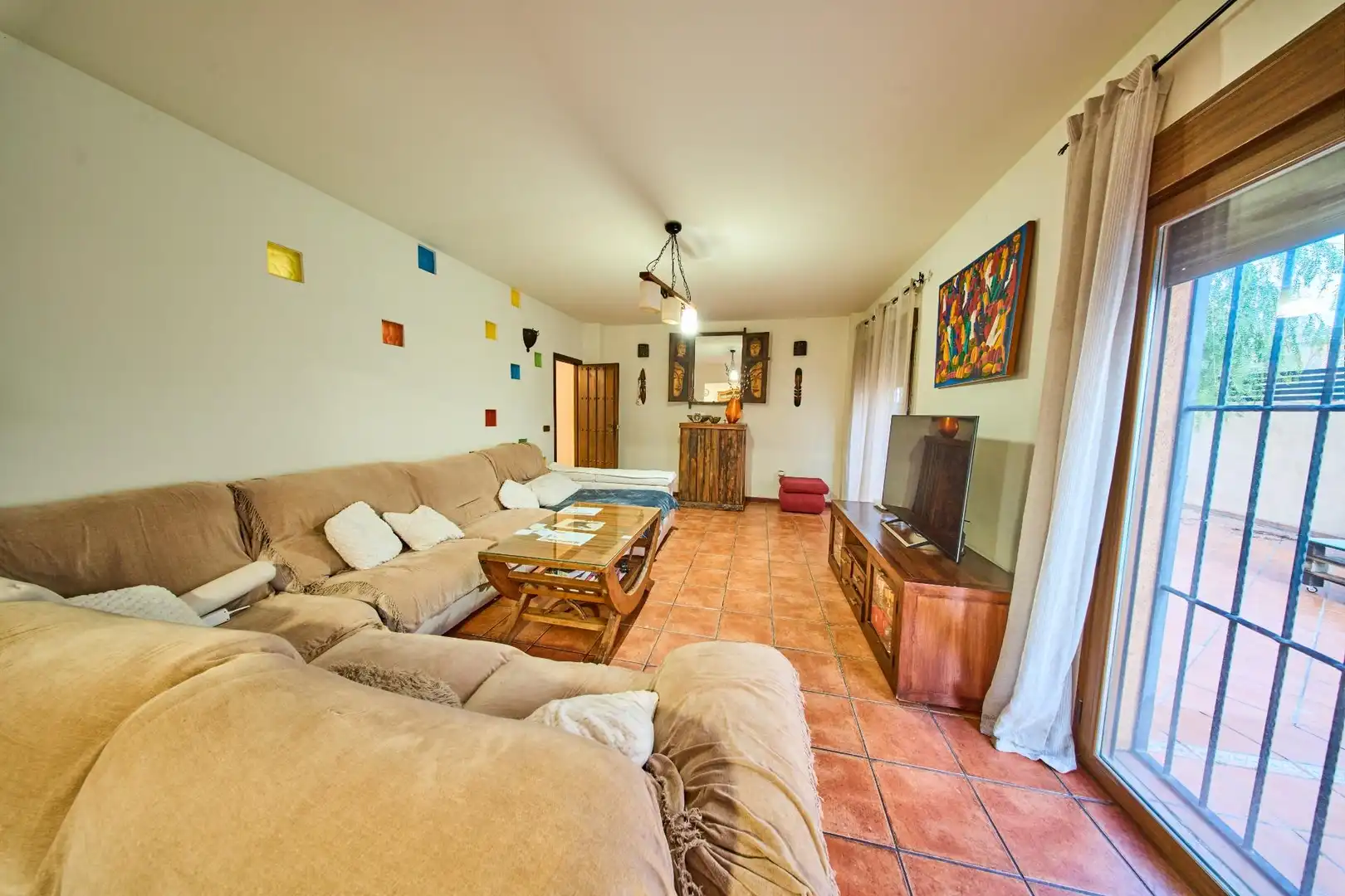 Sala de estar de Casa o chalet en venta en Santa Fe con Aire acondicionado, Calefacción y Piscina