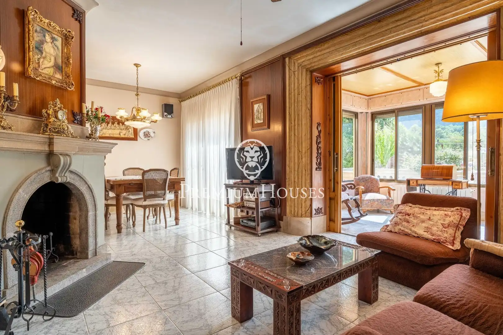 Sala de estar de Casa o chalet en venta en Vilaverd con Calefacción, Jardín privado y Terraza