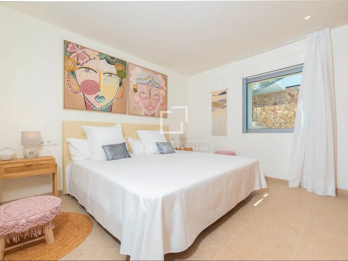 Bedroom of Houses for sale in Sant Josep de sa Talaia  with Air Conditioner, Heating and Private garden