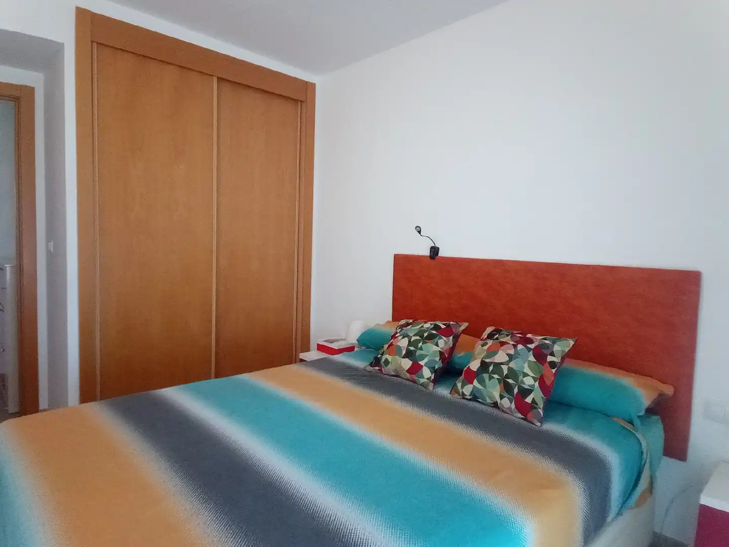Dormitori de Apartament en venda en Moncofa amb Terrassa, Piscina i Moblat
