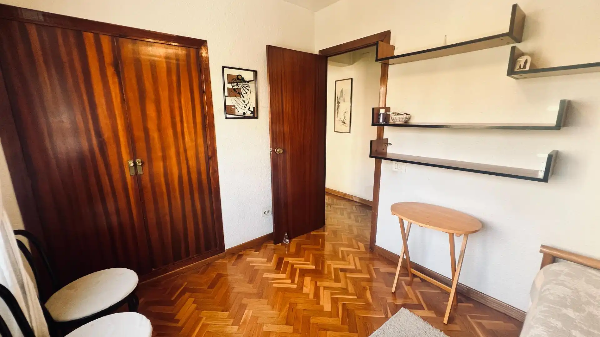 Bedroom of Flat for sale in Castellón de la Plana / Castelló de la Plana  with Air Conditioner, Private garden and Furnished