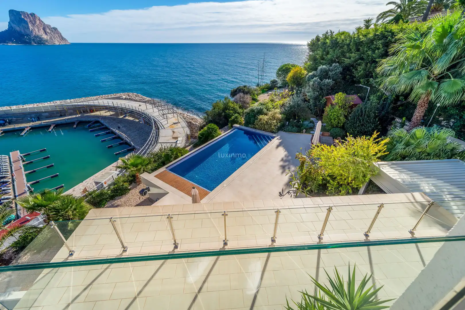 Piscina de Casa o chalet en venta en Calpe / Calp con Aire acondicionado, Terraza y Trastero
