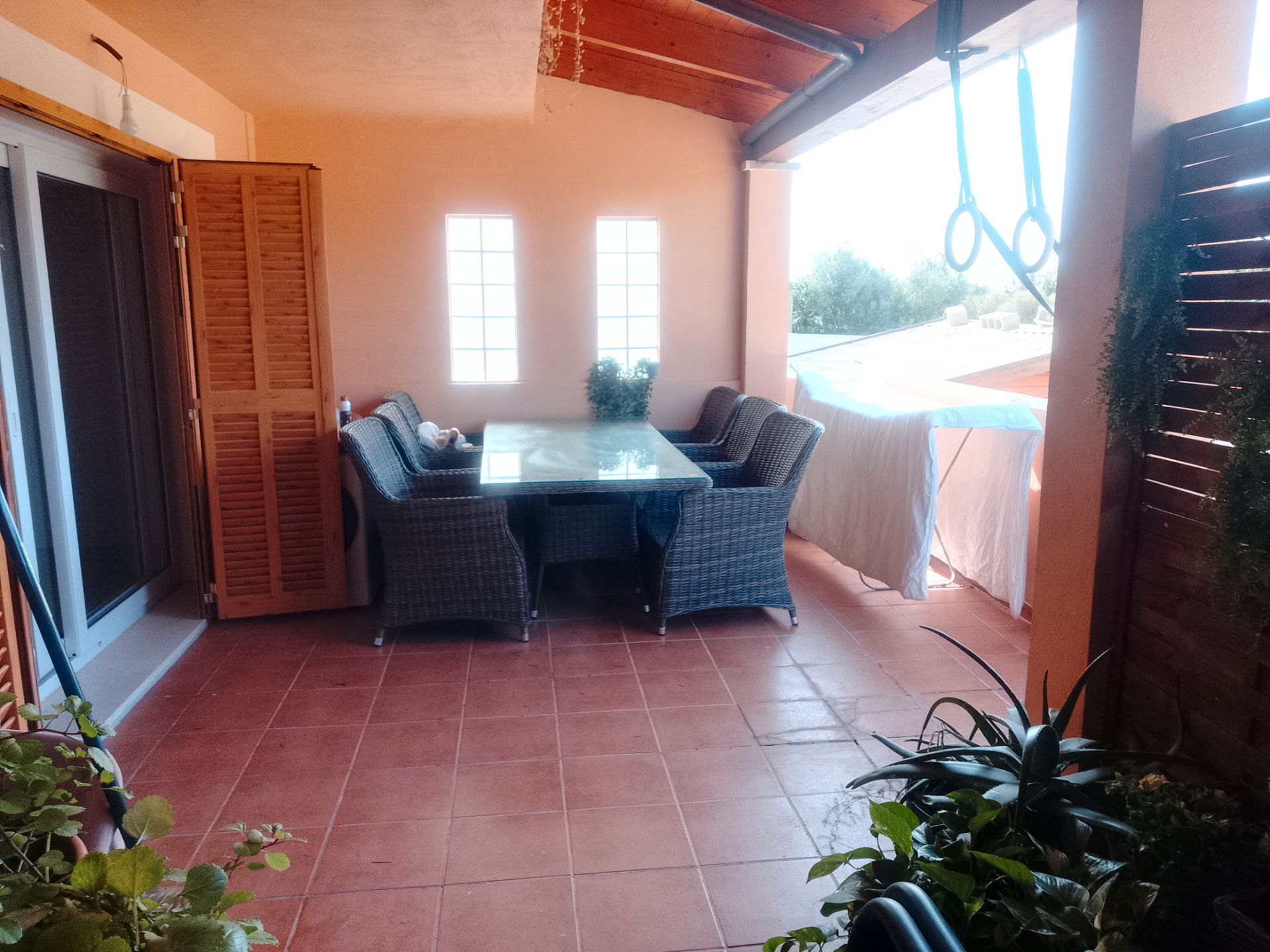 Terrassa de Casa adosada en venda en Bunyola amb Aire condicionat, Jardí privat i Parquet