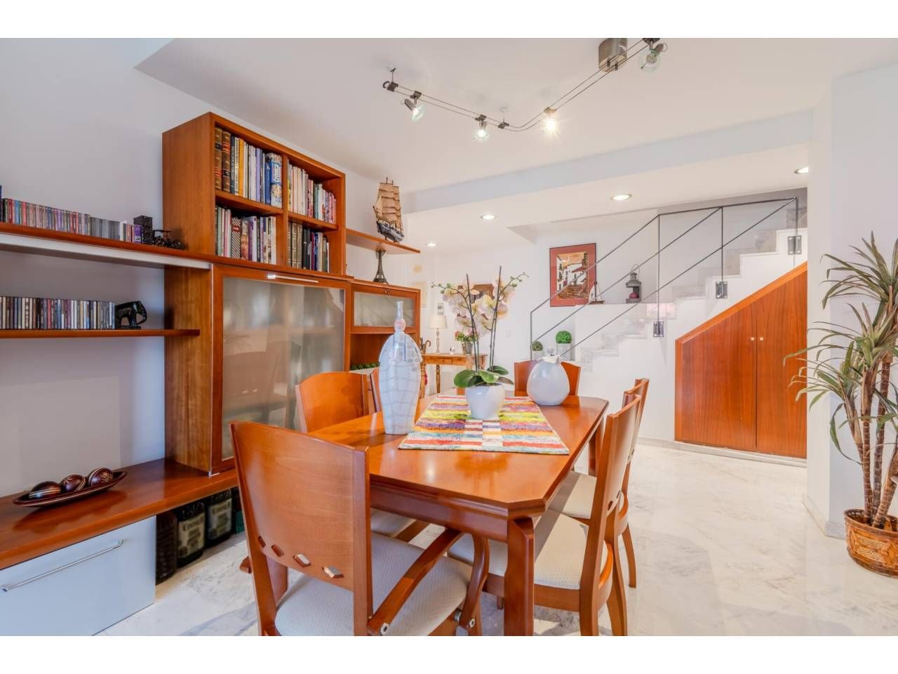 Dining room of Duplex for sale in Girona Capital  with Air Conditioner, Heating and Balcony