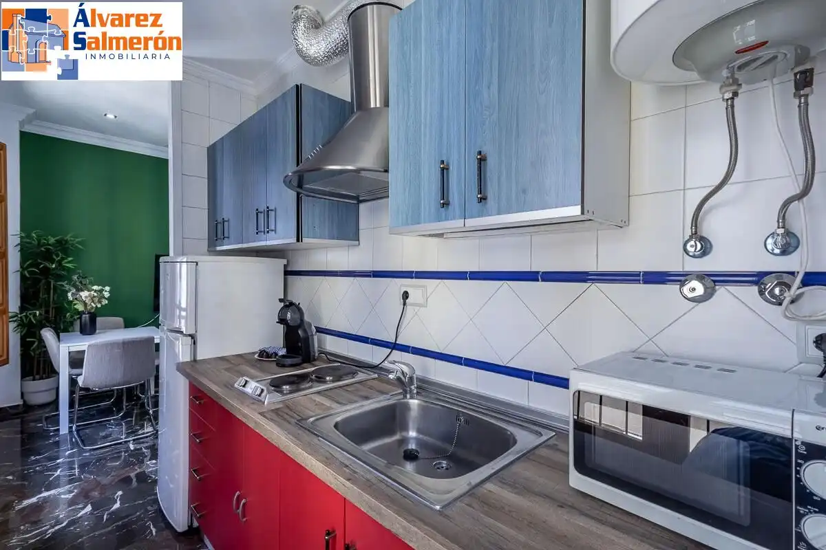 Kitchen of Flat for sale in Granada  with Balcony