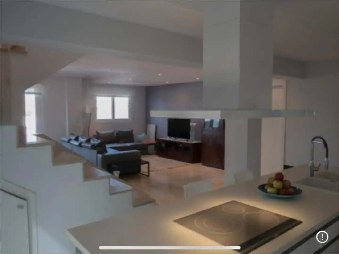Sala de estar de Dúplex en venta en Mijas con Aire acondicionado, Piscina y Balcón