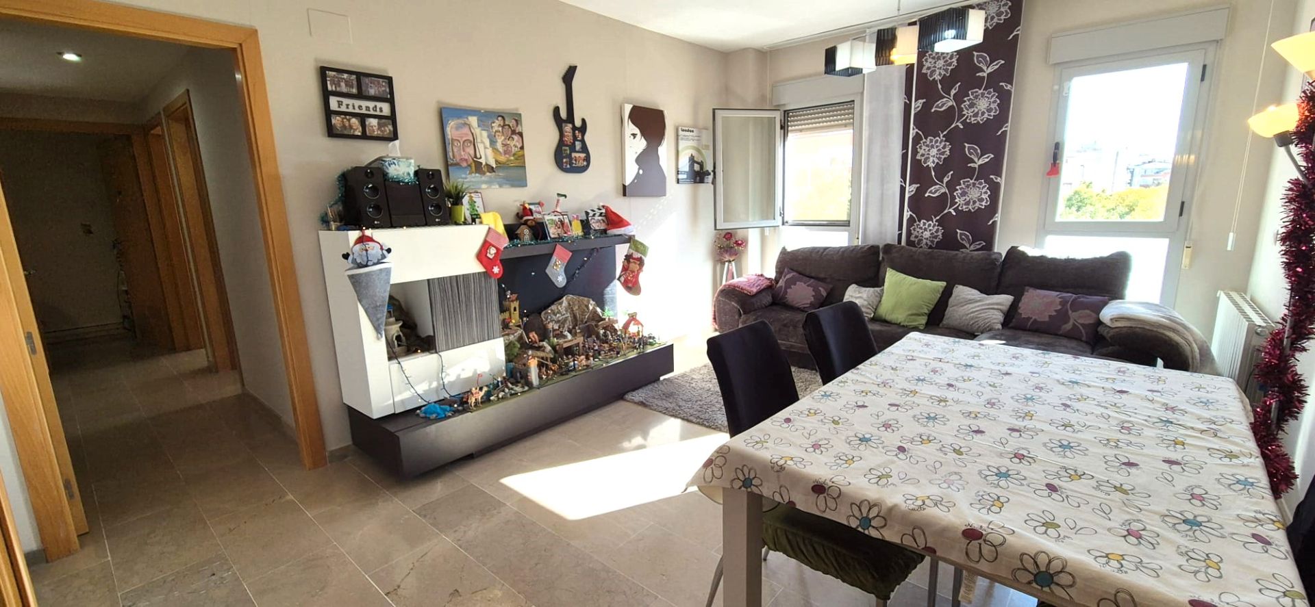 Living room of Flat for sale in Badajoz Capital  with Air Conditioner, Heating and Storage room