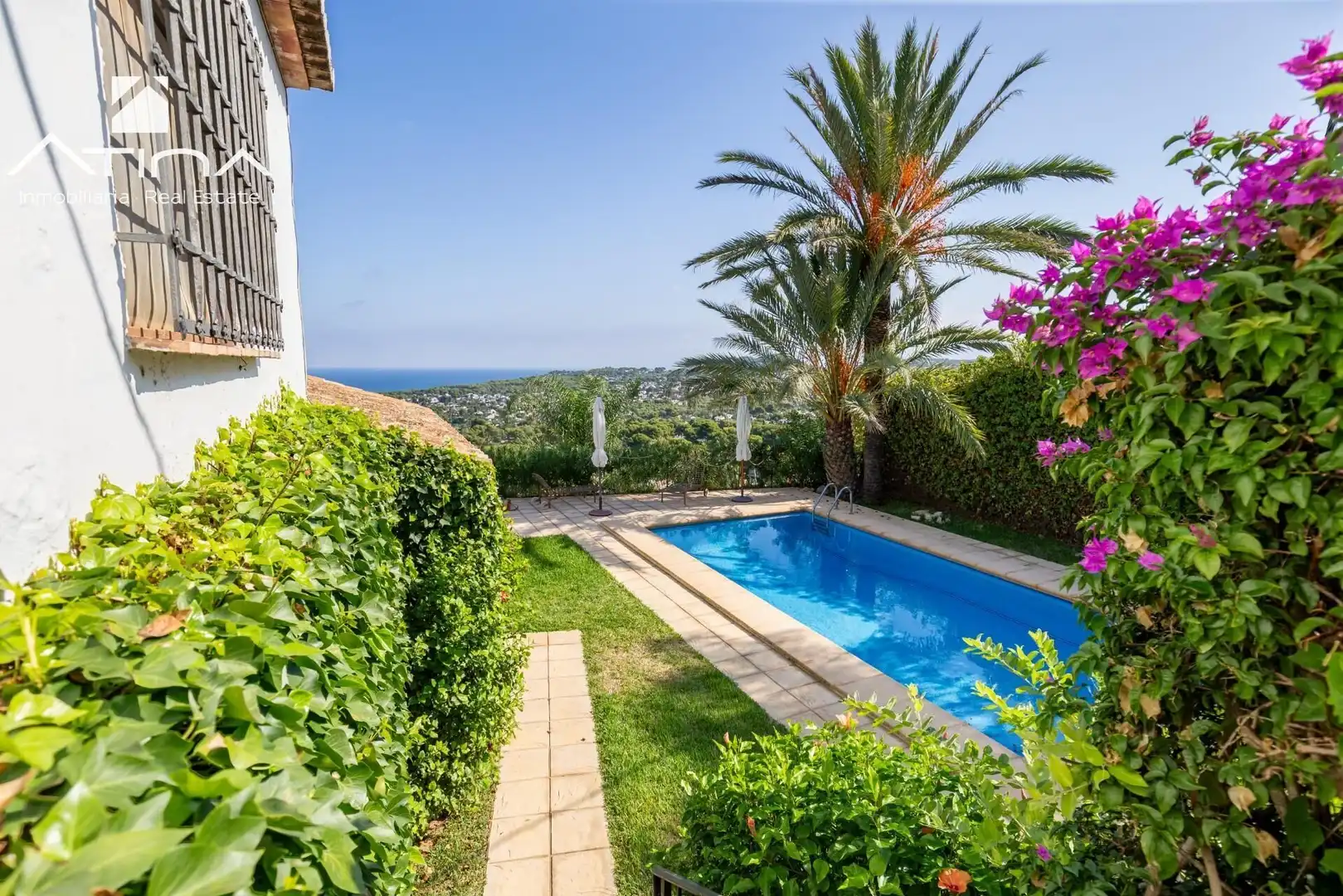 Garden of Houses for sale in Jávea / Xàbia  with Heating, Private garden and Terrace