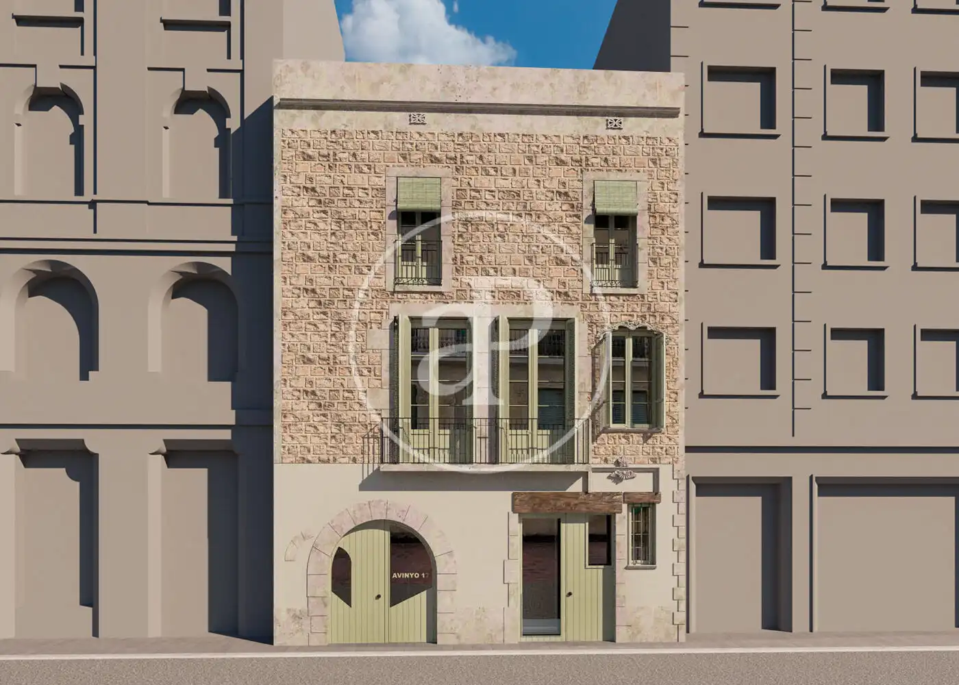 Vista exterior de Piso en venta en Barcelona con Aire acondicionado, Calefacción y Terraza
