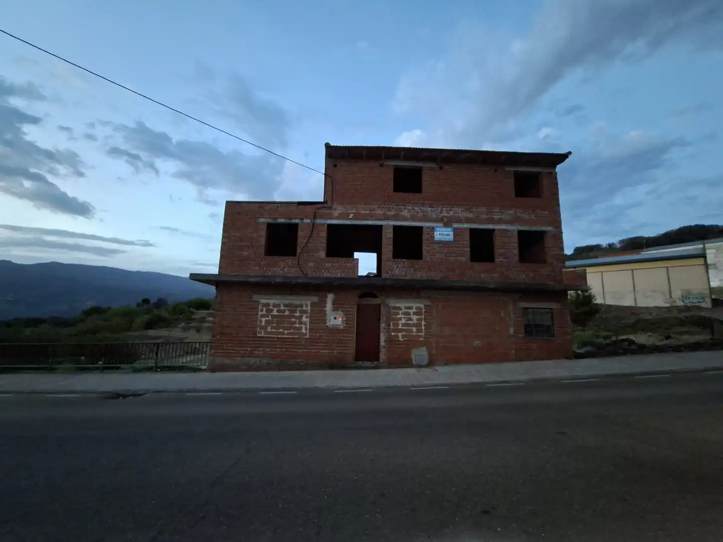 Vista exterior de Casa o xalet en venda en Cabrero