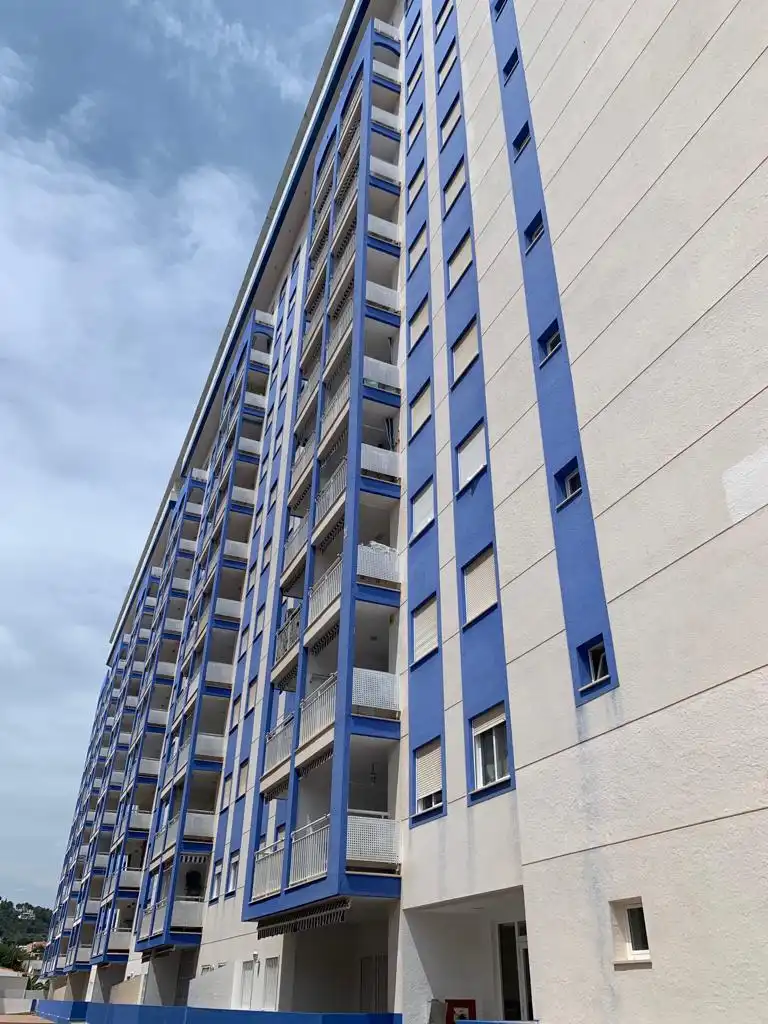 Vista exterior de Apartamento de alquiler en Oropesa del Mar / Orpesa con Aire acondicionado, Terraza y Amueblado