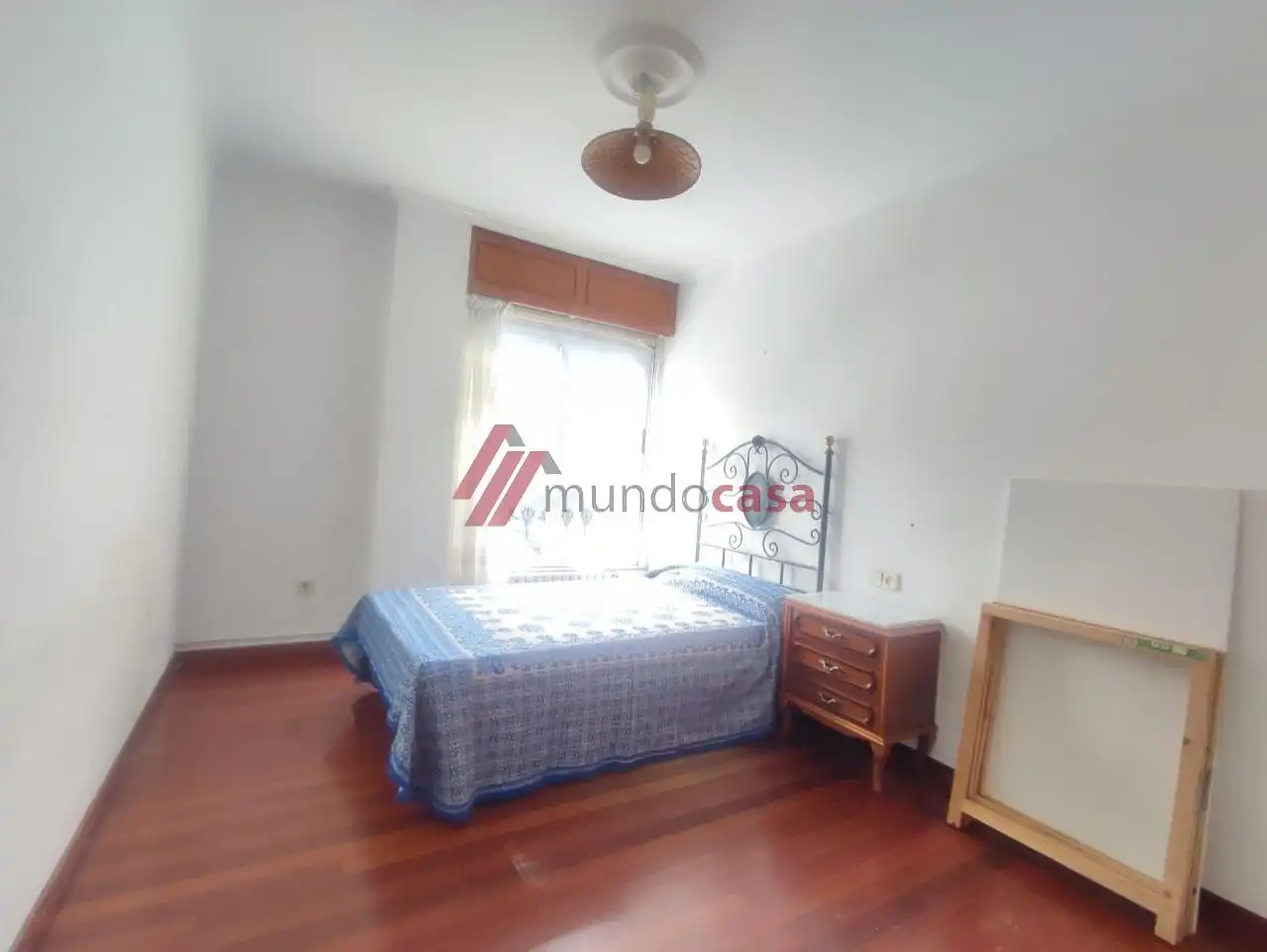 Schlafzimmer von Wohnung zur Miete in Ferrol mit Heizung, Parkett und Terrasse