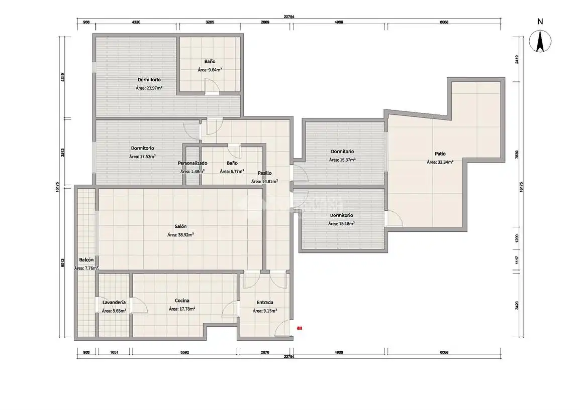 Piso en venta en Córdoba con Aire acondicionado, Calefacción y Jardín privado