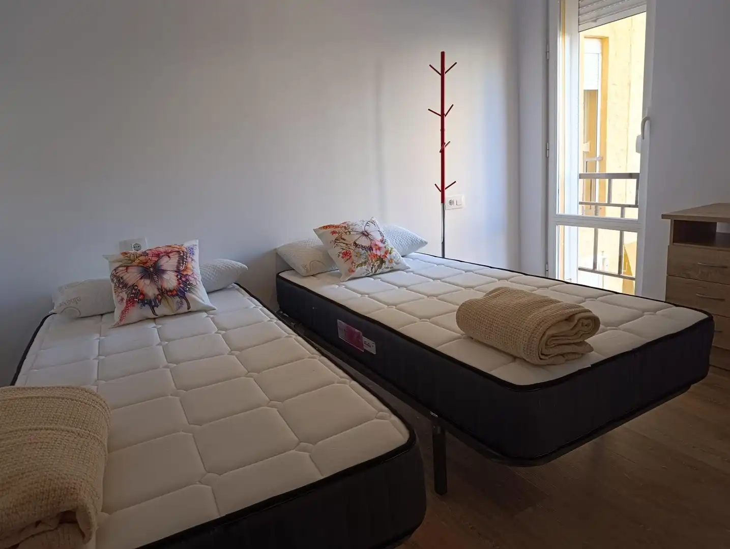 Bedroom of Flat for rent in El Ejido  with Private garden, Furnished and Community pool