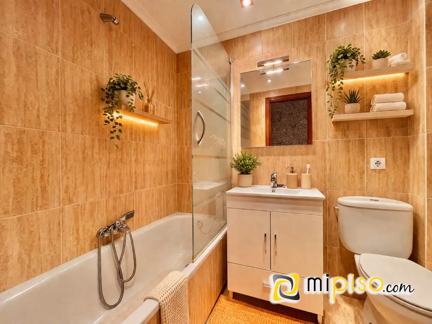 Bathroom of Flat for sale in Limpias  with Heating, Terrace and Furnished