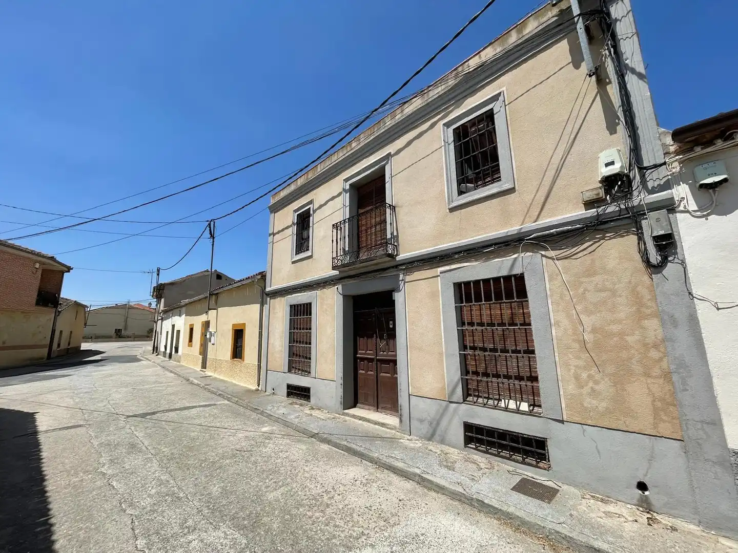 Vista exterior de Finca rústica en venda en Escarabajosa de Cabezas amb Jardí privat i Traster