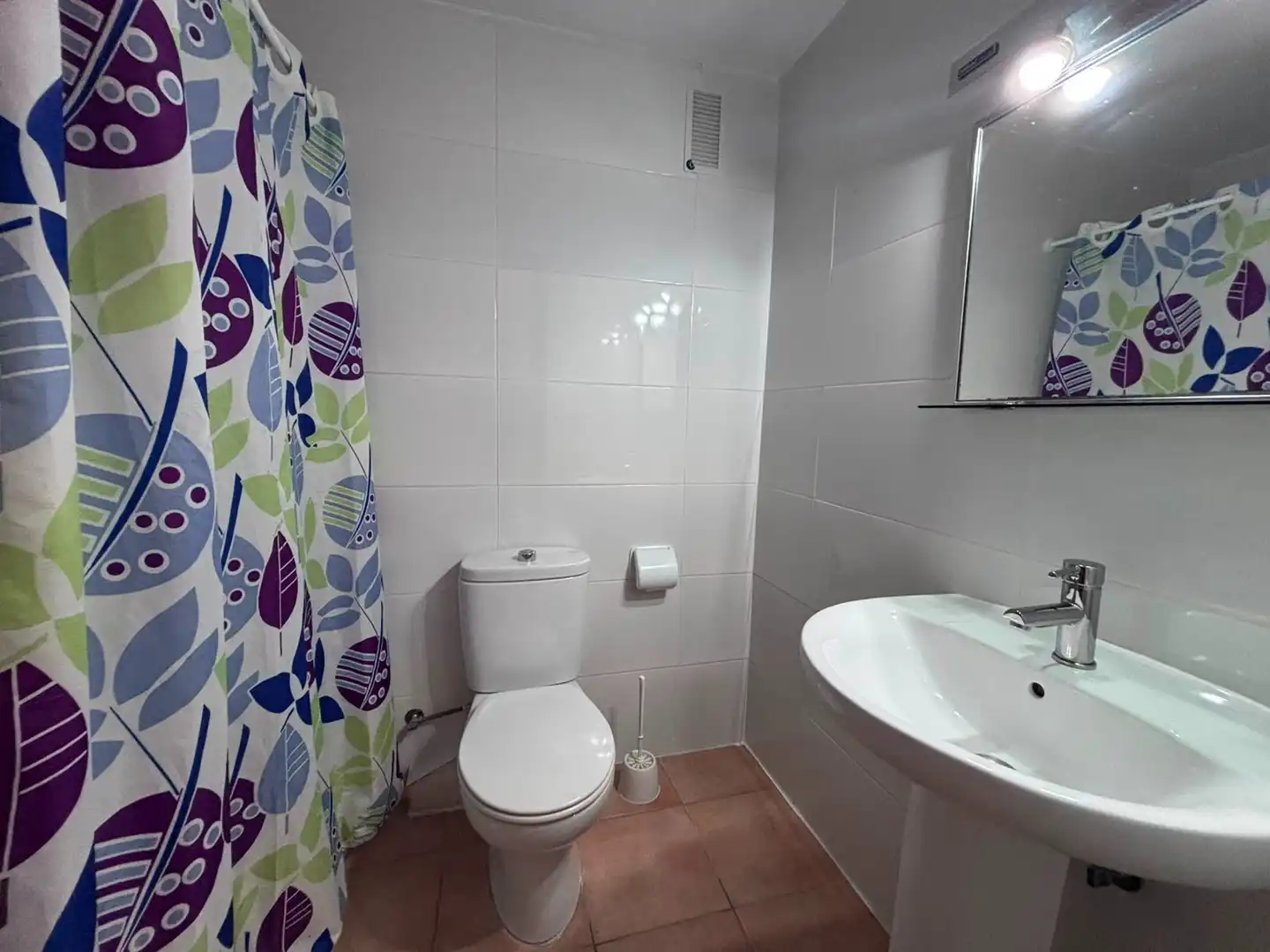 Badezimmer von Wohnung zur Miete in Burjassot mit Klimaanlage, Möbliert und Ofen