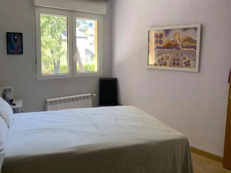 Bedroom of Flat for sale in Navalagamella, Madrid