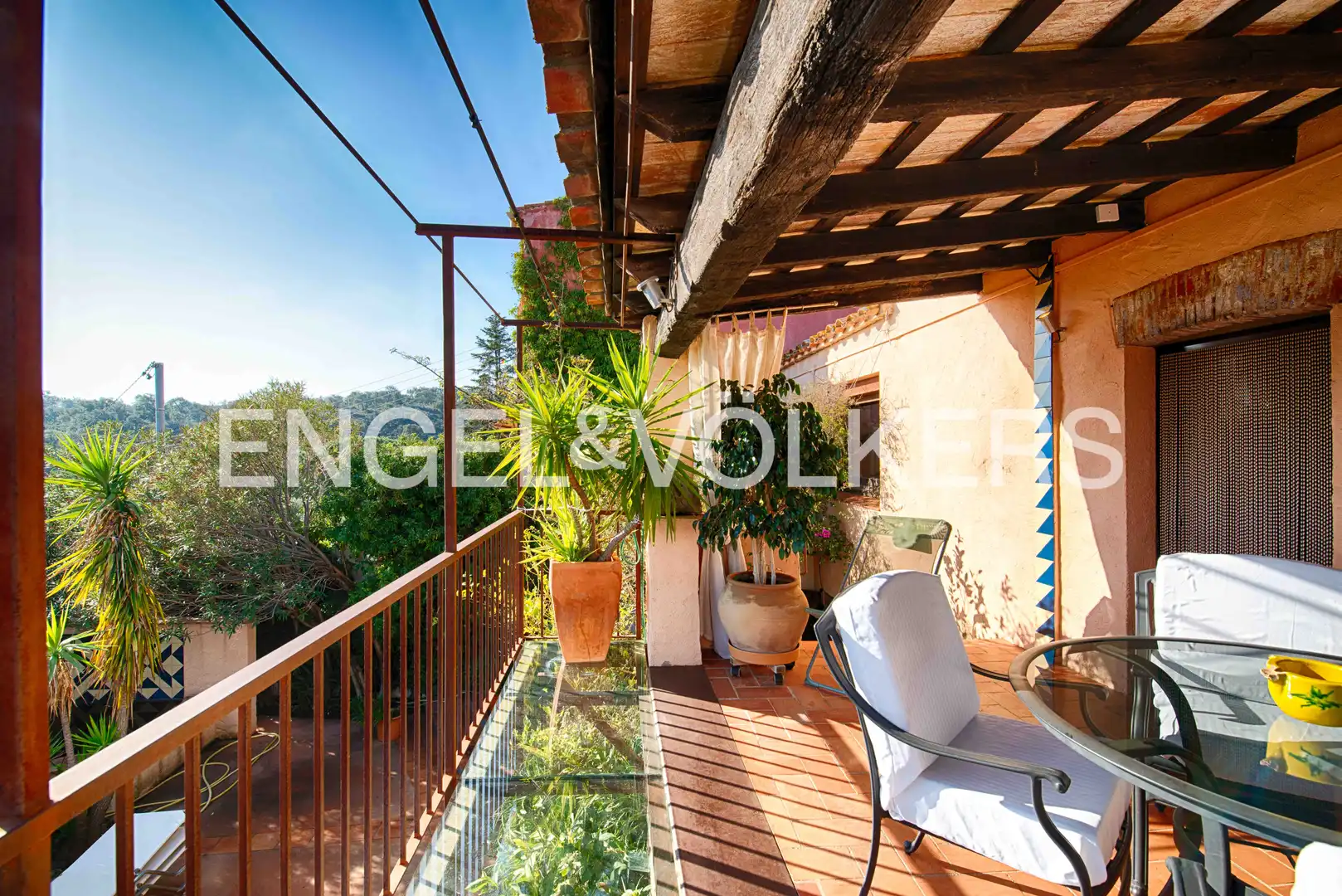 Balcony of Detached homes for sale in Cantallops  with Private garden, Terrace and Swimming Pool