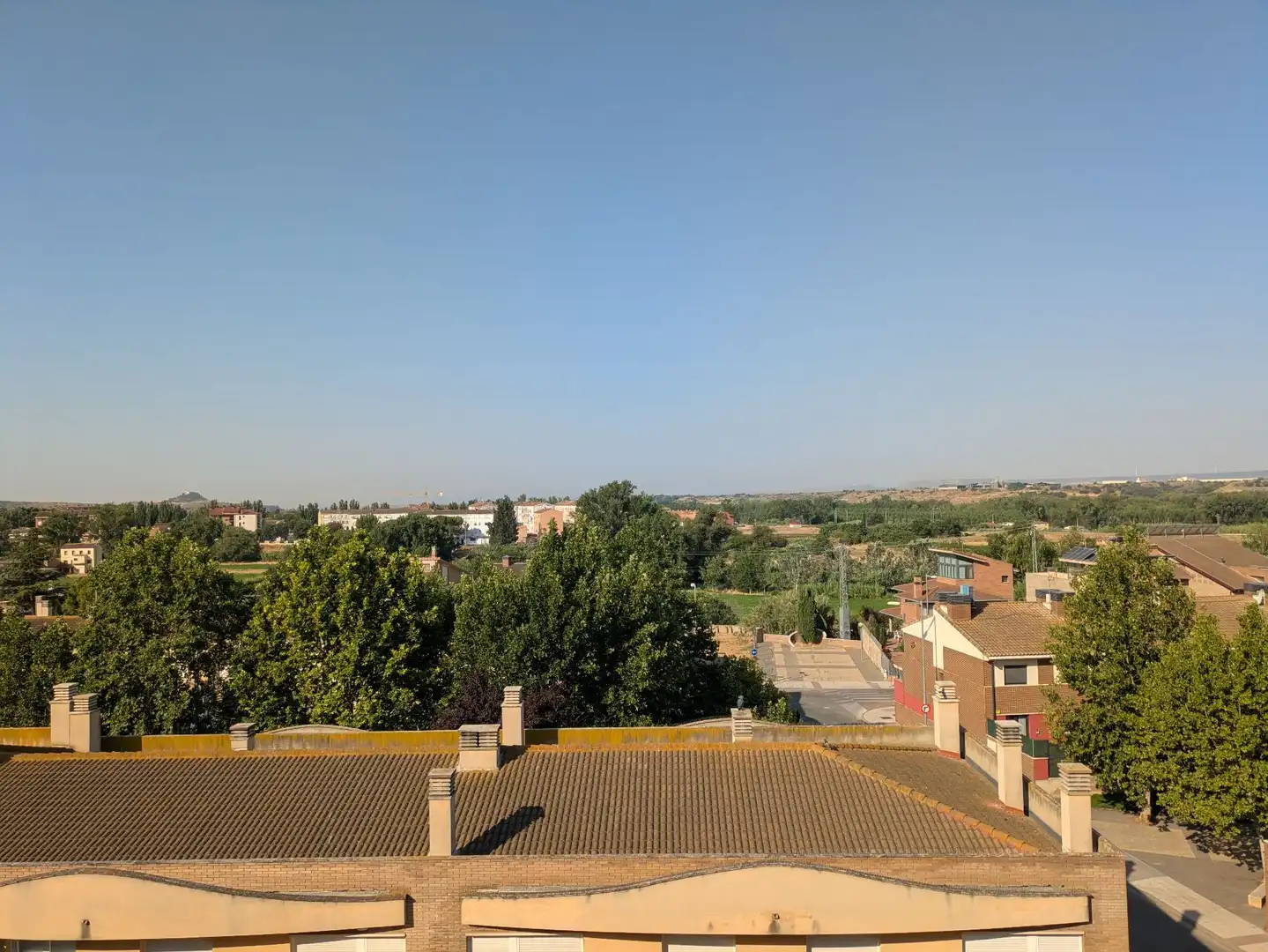 Vista exterior de Piso en venta en Monzón con Aire acondicionado, Calefacción y Terraza