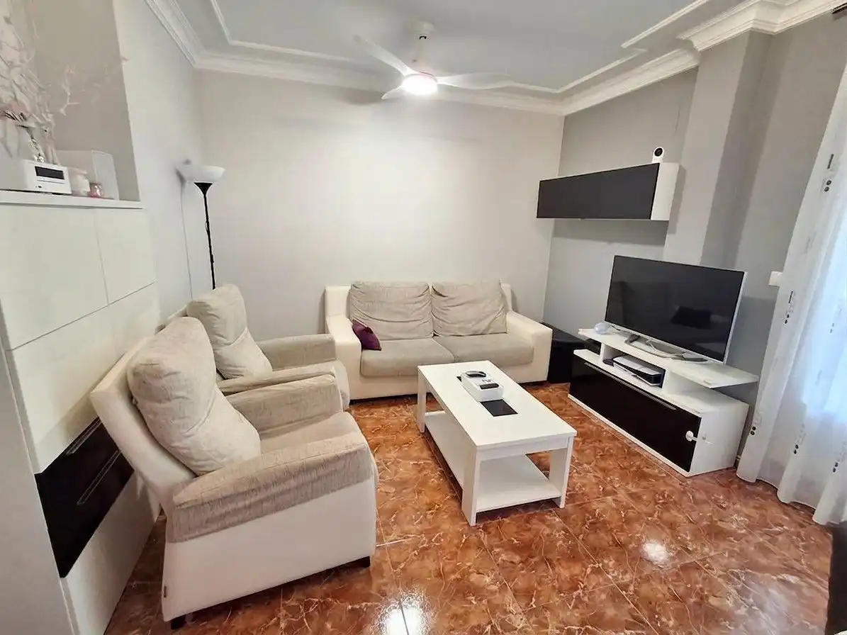 Living room of Attic for sale in La Roda  with Heating, Terrace and Storage room