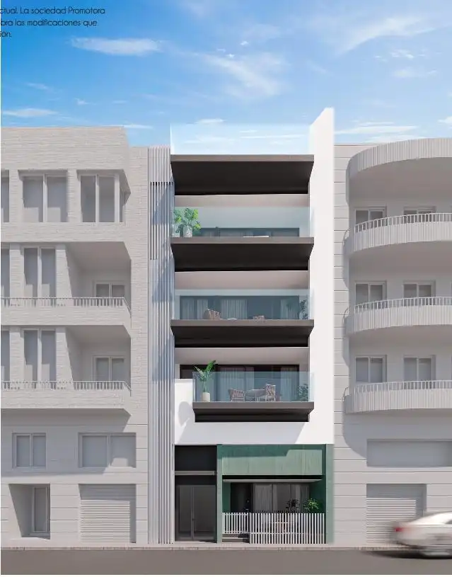 Vista exterior de Ático en venta en Santa Pola con Terraza, Trastero y Piscina