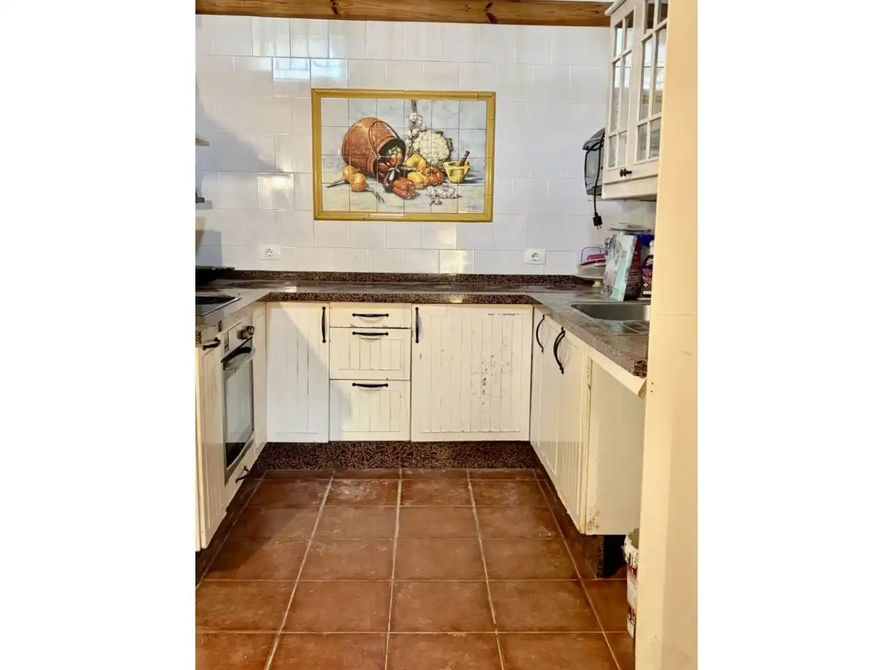 Cuina de Casa o xalet en venda en Teror amb Moblat