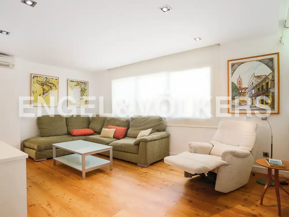 Sala de estar de Casa o chalet de alquiler en Bétera con Aire acondicionado, Calefacción y Jardín privado