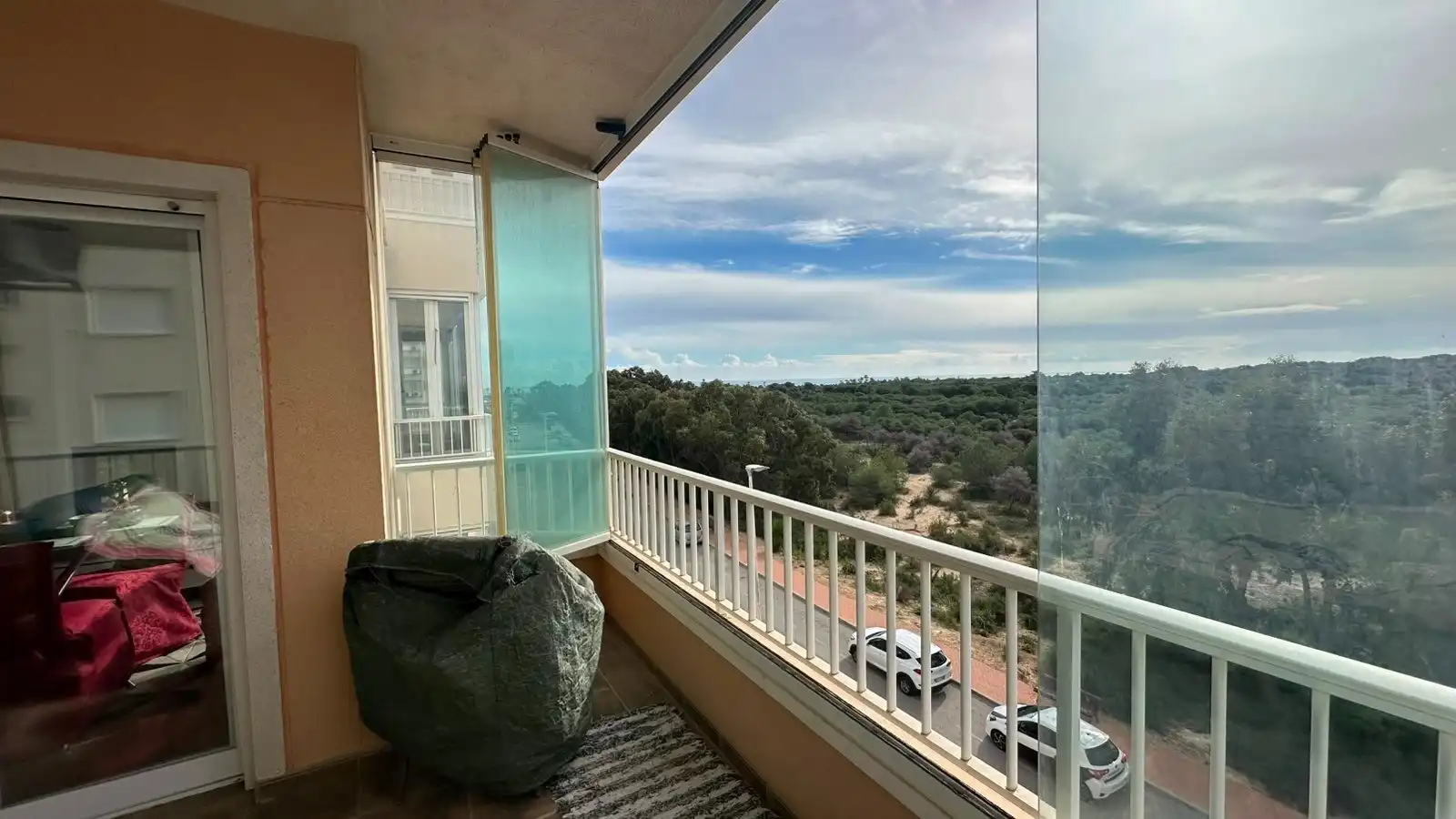 Balcony of Flat for sale in Guardamar del Segura  with Terrace, Swimming Pool and Furnished