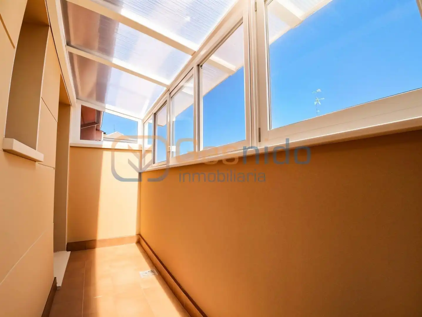 Terrasse von Wohnung zum Verkauf in Espirdo mit Heizung, Parkett und Terrasse