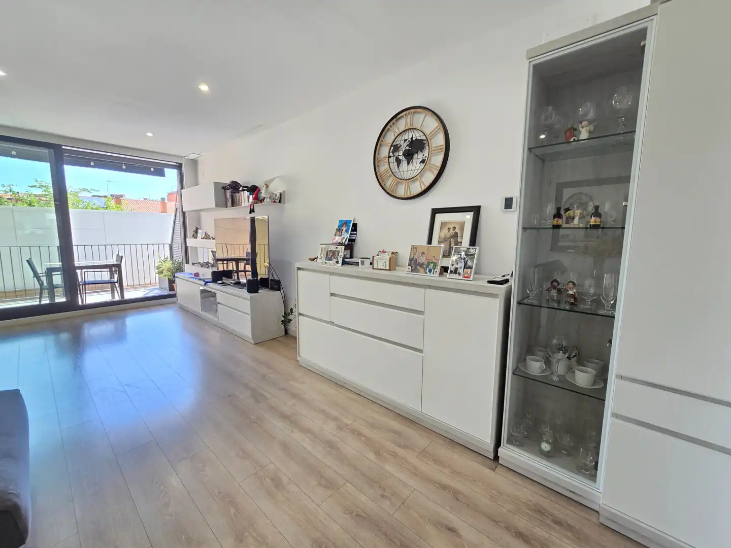 Wohnzimmer von Einfamilien-Reihenhaus zum Verkauf in Sabadell mit Terrasse und Schwimmbad