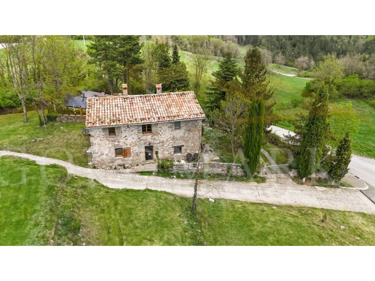Vista exterior de Finca rústica en venta en Sant Jaume de Frontanyà con Calefacción y Jardín privado