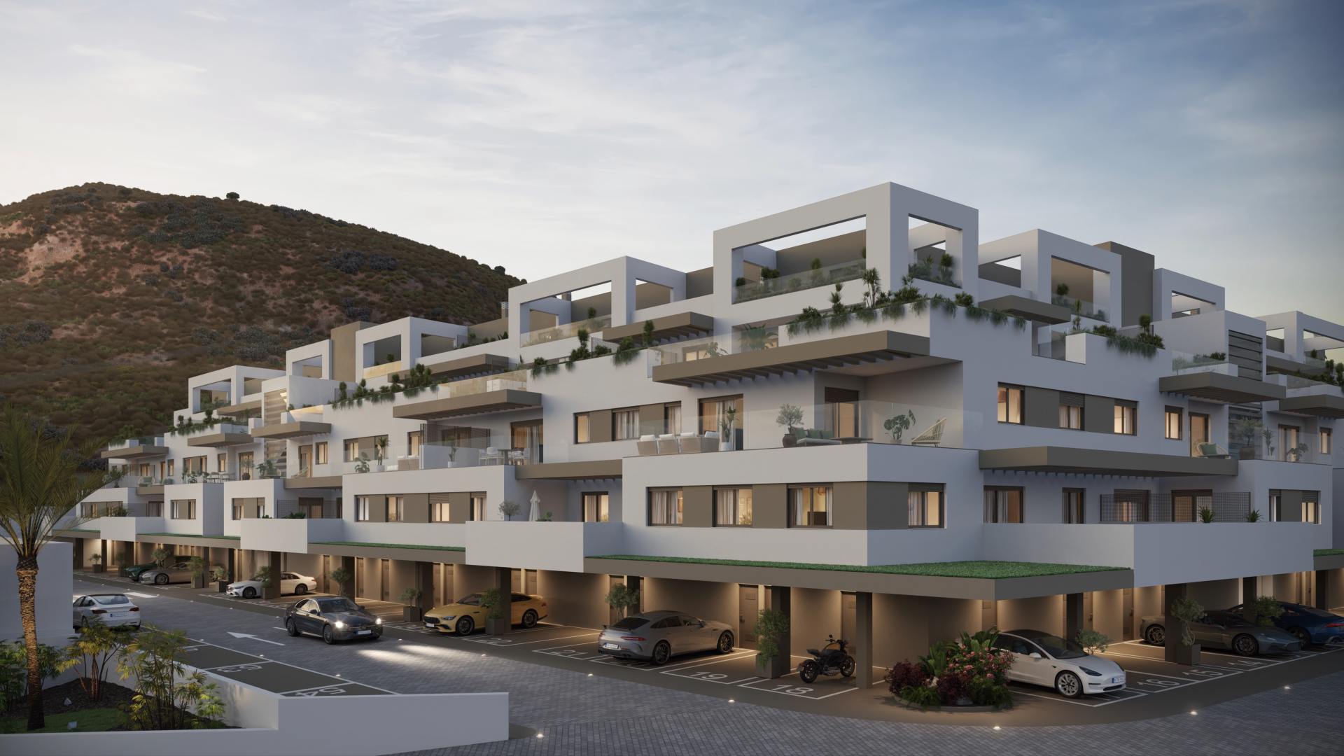 Vista exterior de Apartamento en venta en Pulpí con Aire acondicionado, Jardín privado y Terraza