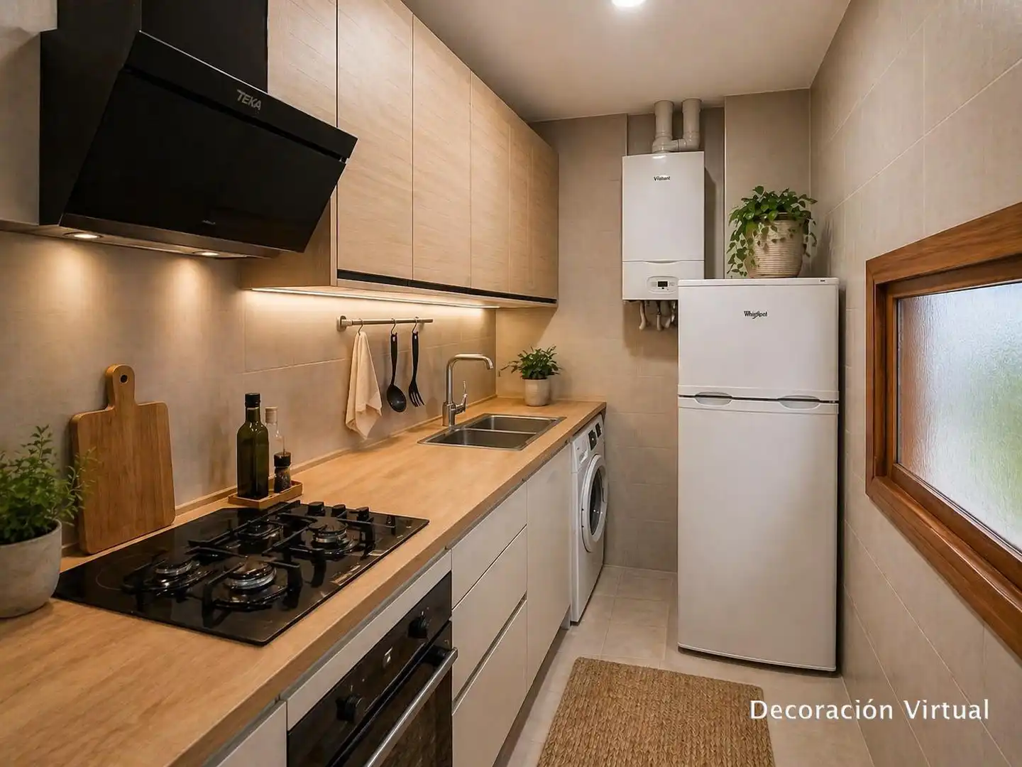 Cocina de Piso en venta en Madrid con Calefacción y Terraza