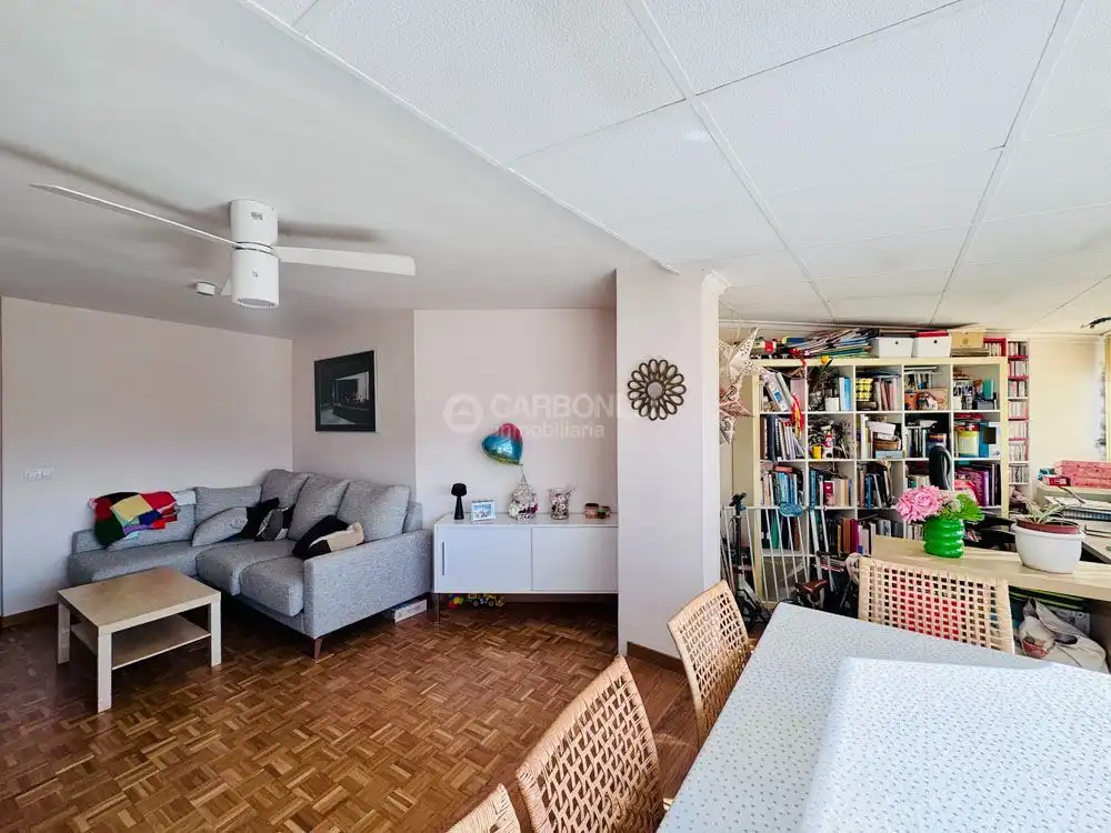 Sala d'estar de Àtic en venda en Alcoy / Alcoi amb Calefacció i Terrassa
