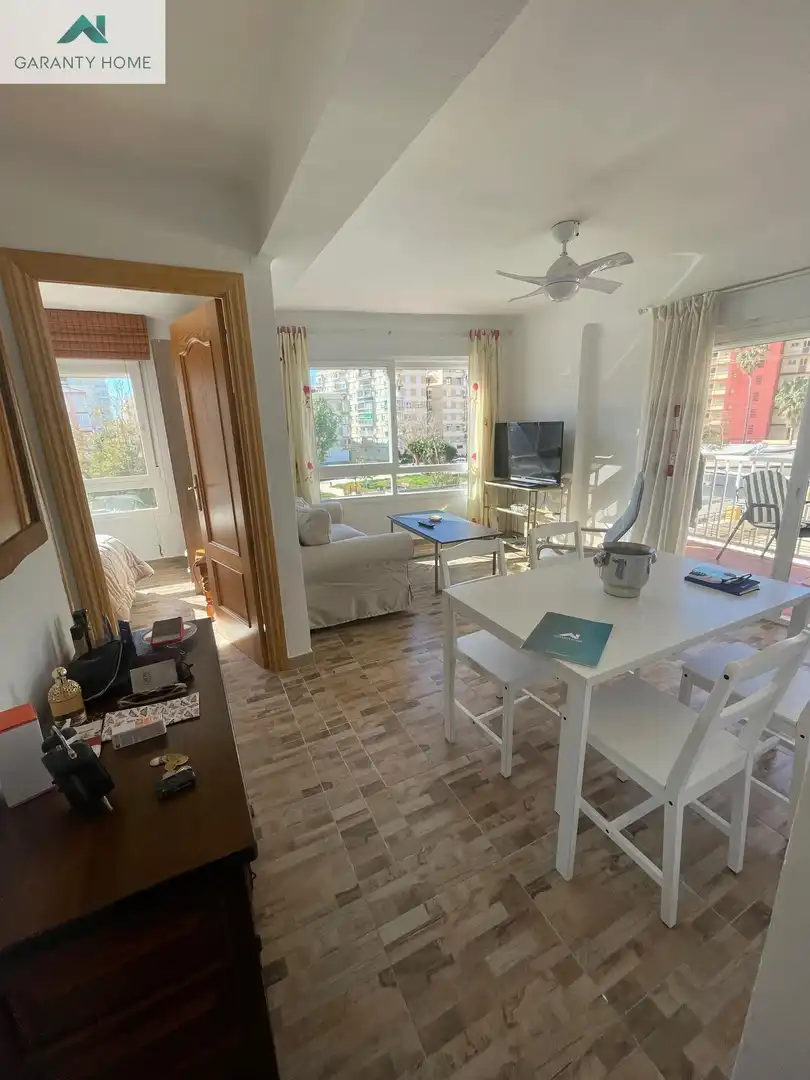 Sala de estar de Piso de alquiler en Vélez-Málaga con Terraza y Amueblado