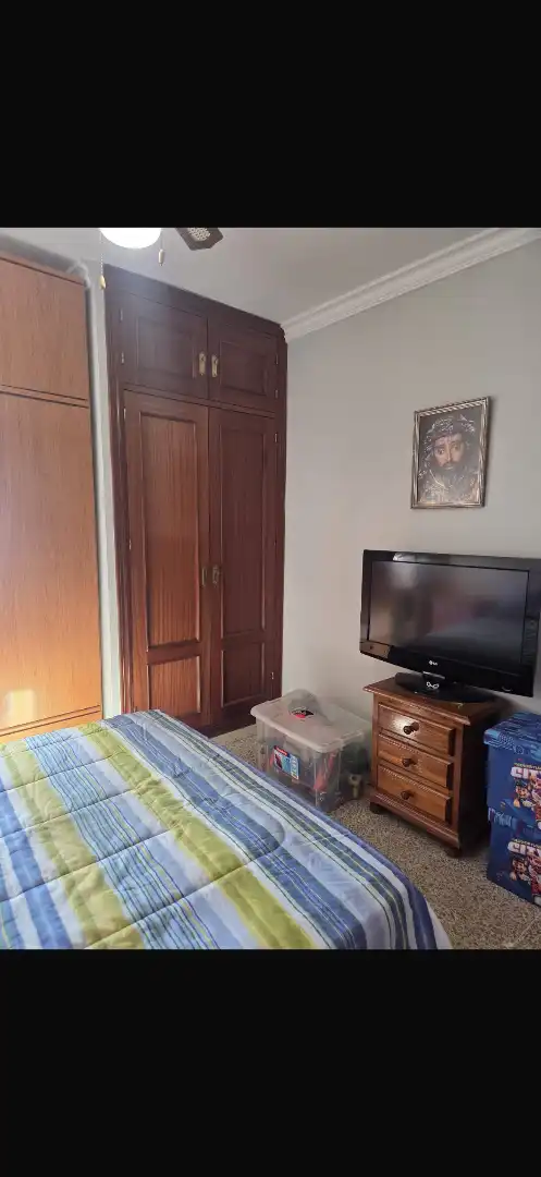 Bedroom of Flat for sale in Chiclana de la Frontera  with Furnished, Oven and Washing machine