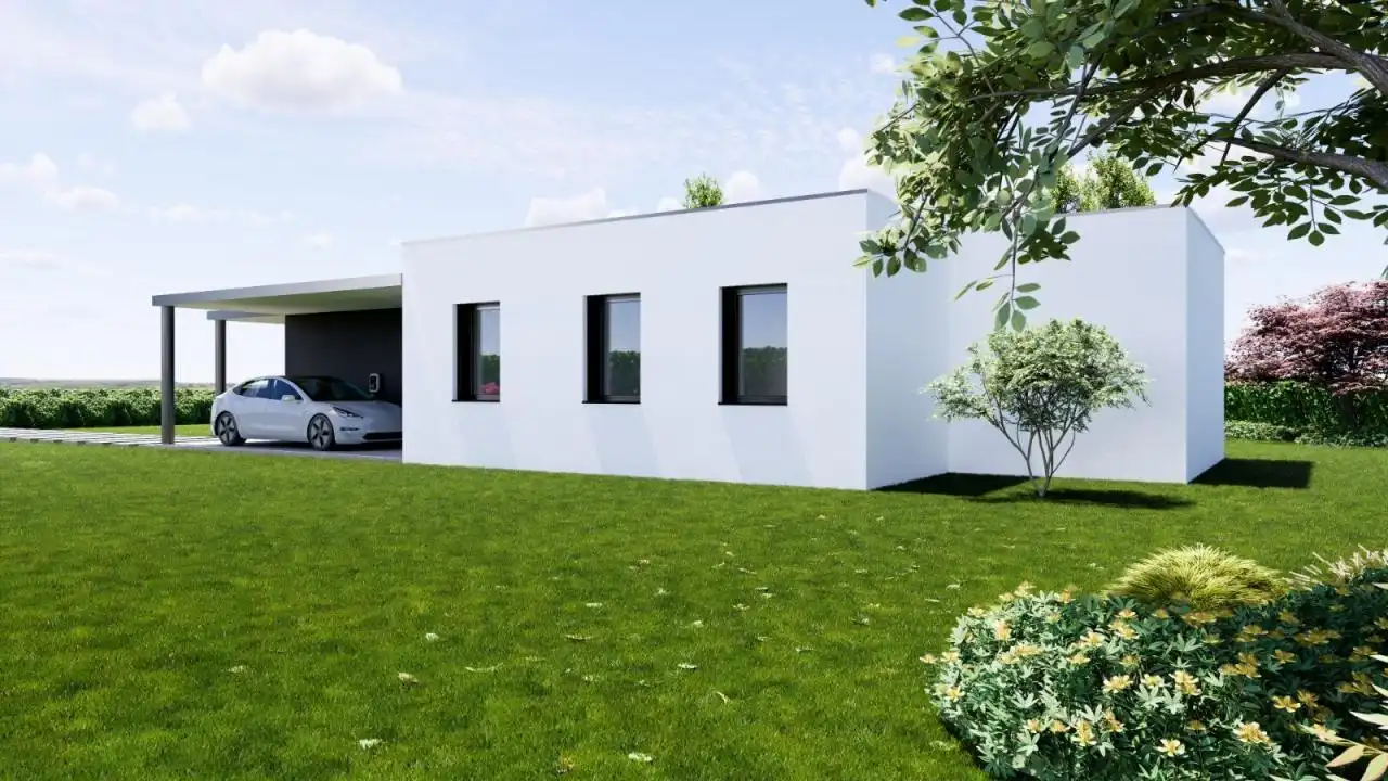 Vista exterior de Casa o xalet en venda en Mos amb Calefacció, Jardí privat i Terrassa
