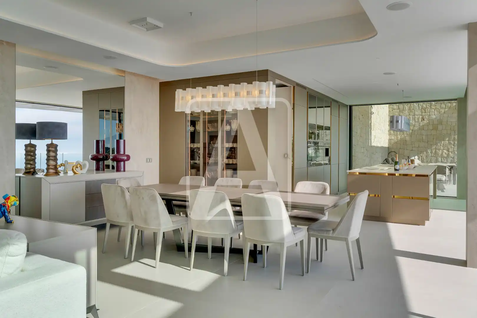 Comedor de Casa o chalet en venta en Altea con Aire acondicionado, Calefacción y Jardín privado