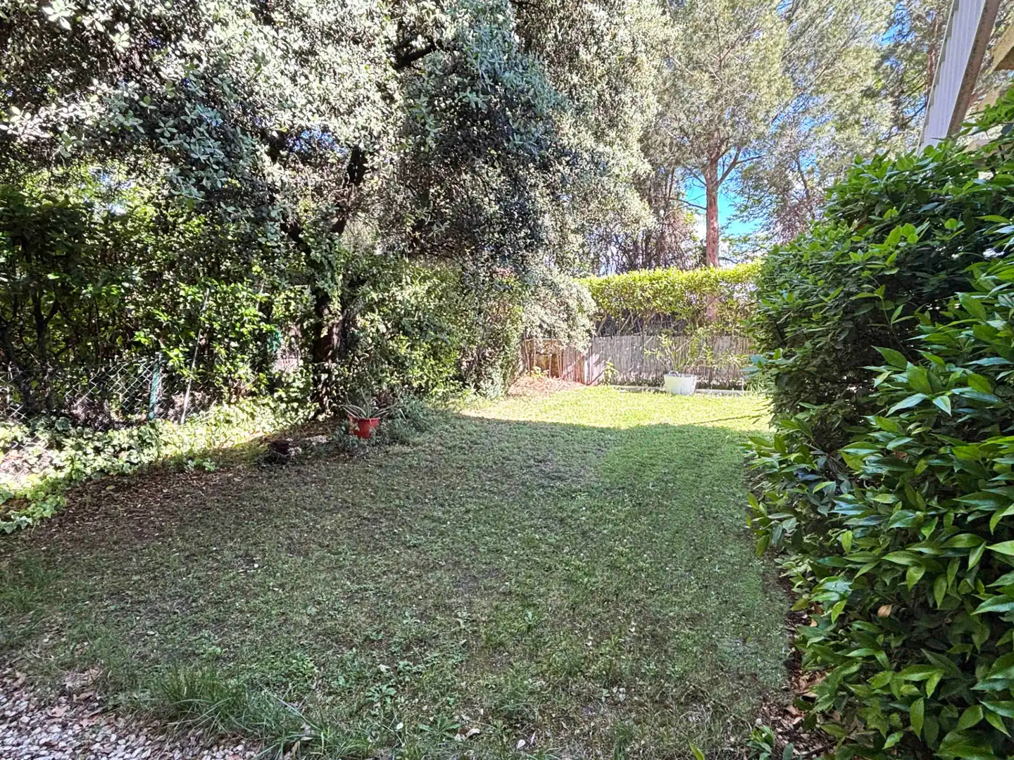 Jardí de Casa adosada de lloguer en La Moraleja amb Calefacció, Jardí privat i Terrassa